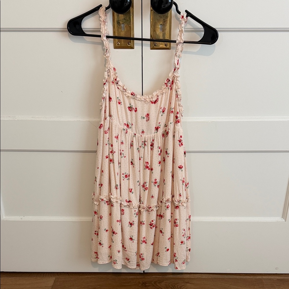 Dress Forum Pink Floral Midi Dress